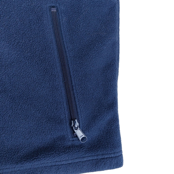 Columbia Flattop Ridge Steel Blue Fleece Vest Men's Size Small - Picture 6 of 7